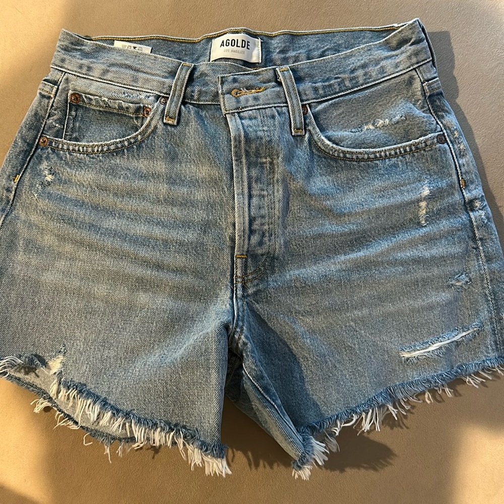 Agolde Parker Long Short Swap Meet size 26